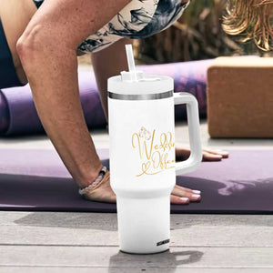 Wedding Officiant Gift Tumbler With Handle Thanks Gifts From Couple Bride Groom TB10 Print Your Wear