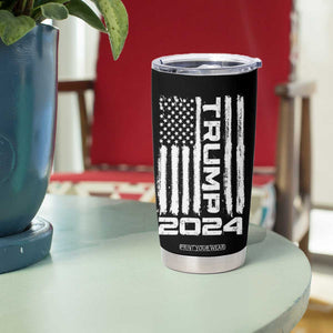 American President Election Tumbler Cup Trump 2024 American Flag TB10 Print Your Wear