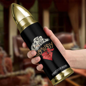 Howdy Cowboy Bullet Tumbler Retro Western Country Rodeo TB10 Print Your Wear