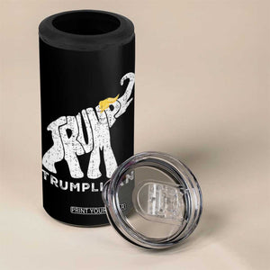 Trump 2024 Election 4 in 1 Can Cooler Tumbler Republican Elephant 45 47 TB10 Print Your Wear