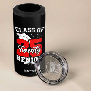 Senior 2025 4 in 1 Can Cooler Tumbler Class of 2025 Graduation Back To School Graduate Graduation TB10 Print Your Wear