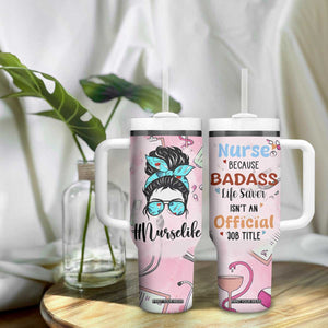 Funny Nurse Gifts for Women Tumbler With Handle Rn Lpn Practitioner Nursing School Graduation Gifts TB10 Print Your Wear
