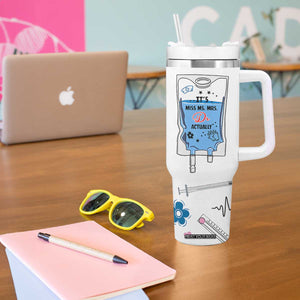 Funny Doctor Gifts Tumbler With Handle Its Dr Actually PhD Graduation Gift TB10 Print Your Wear