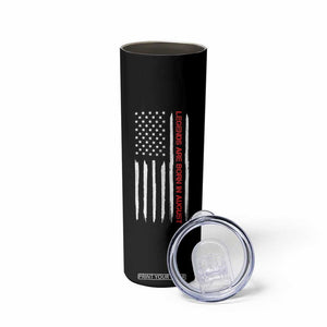 August Birthday Gifts Skinny Tumbler Birthday Gifts Ideas For Men American Flag TB10 Print Your Wear