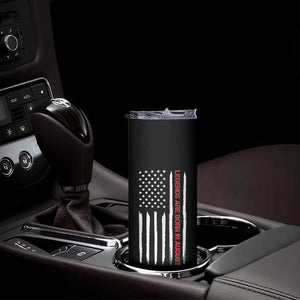 August Birthday Gifts Skinny Tumbler Birthday Gifts Ideas For Men American Flag TB10 Print Your Wear