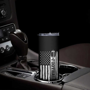 Football Skinny Tumbler Game Day Football Is My Favorite Season Sport Team US American Flag Patriotic TB10 Print Your Wear