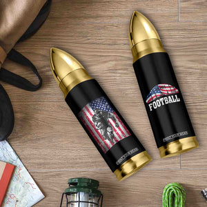 Football Players Bullet Tumbler US American Flag Game Day Sport Team Vintage Patriotic TB10 Print Your Wear