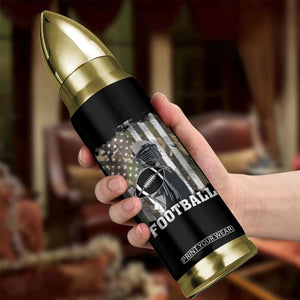 Football Players Bullet Tumbler Camo US American Flag Game Day Sport Team Vintage Patriotic TB10 Print Your Wear