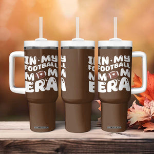 Football Mom Tumbler With Handle Game Day Football Season For Moms TB10 Print Your Wear