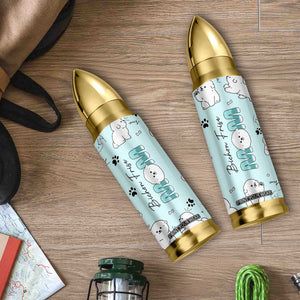 Bichon Frise Dog Mom Bullet Tumbler Mothers Day Gift For Dog Lovers Owners Women TB10 Print Your Wear