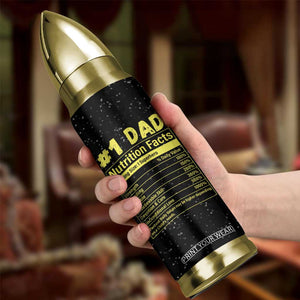 Funny Father's Day Gift For Dad Bullet Tumbler Best Dad In The Galaxy TB10 Print Your Wear