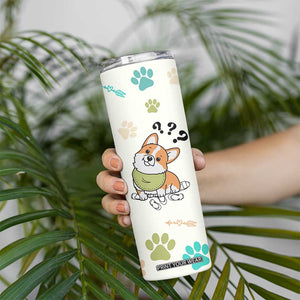 Dog Mom Gifts Skinny Tumbler Best Fcking Dog Mom Ever Corgi Gag Gifts For New Puppy Fur Baby Owners TB10 Print Your Wear