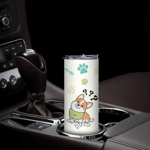 Dog Mom Gifts Skinny Tumbler Best Fcking Dog Mom Ever Corgi Gag Gifts For New Puppy Fur Baby Owners TB10 Print Your Wear
