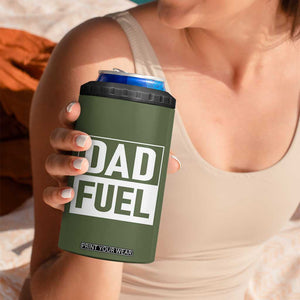 Dad Fuel 4 in 1 Can Cooler Tumbler Fathers Day Gift For Dad From Daughter Son TB10 Print Your Wear