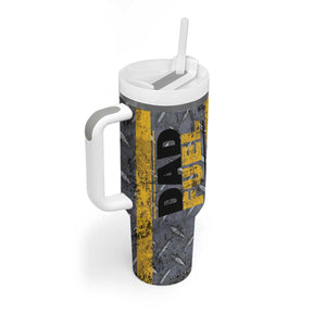 Dad Fuel Tumbler With Handle Mechanic Fathers Day Gift For Dad From Daughter Son TB10 Print Your Wear