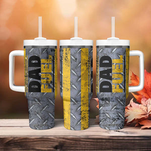 Dad Fuel Tumbler With Handle Mechanic Fathers Day Gift For Dad From Daughter Son TB10 Print Your Wear