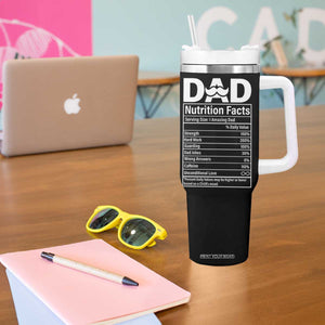 Dad Tumbler With Handle Best Dad Ever Gifts For Fathers Day American Flag TB10 Print Your Wear