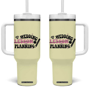 Teacher Wedding Gift Tumbler With Handle Lesson Planning Engaged Gifts for Her TB10 One Size: 40 oz Yellow Print Your Wear