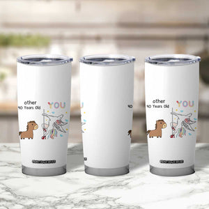 40th Birthday Tumbler Cup Funny Dancing Unicorn 1986 Other 40 Year Olds TB10 Print Your Wear