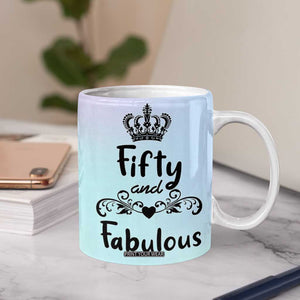50th Birthday Gifts For Women Coffee Mug 1976 Turning 50 Year Old Gift For Her Mom Wife Friends TB10 Print Your Wear