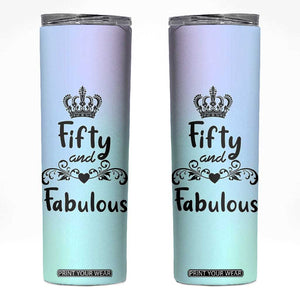 50th Birthday Gifts For Women Skinny Tumbler 1976 Turning 50 Year Old Gift For Her Mom Wife Friends TB10 Opaline Print Your Wear