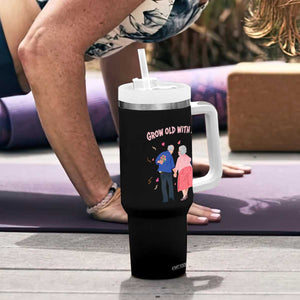 50th Wedding Anniversary For Couples Tumbler With Handle 50 Years Of Being Mr Right Parents Golden Anniversary Gifts TB10 Print Your Wear