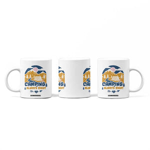 Camping Gifts Coffee Mug Outdoor Camping Mountain Nature Hiking Camp Lover Gift TB10 Print Your Wear