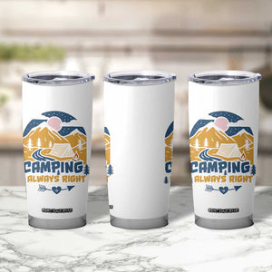 Camping Gifts Tumbler Cup Outdoor Camping Mountain Nature Hiking Camp Lover Gift TB10 Print Your Wear