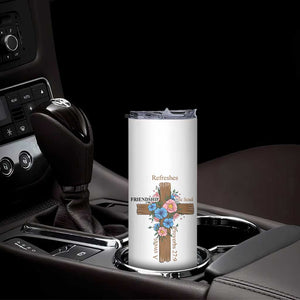 Friendship Gifts for Women Skinny Tumbler A Sweet Friendship Refreshes The Soul Christian Gift TB10 Print Your Wear