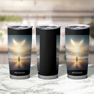 Christian Gifts Tumbler Cup I Am The Light of The World Bible Verse John 8:12 TB10 Print Your Wear