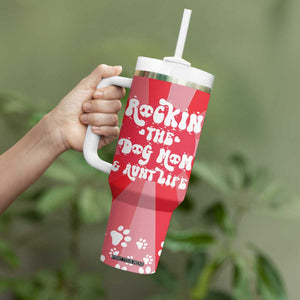 Aunt Gifts Tumbler With Handle Dog Mom Auntie Gifts From Niece Nephew TB10 Print Your Wear