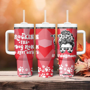Aunt Gifts Tumbler With Handle Dog Mom Auntie Gifts From Niece Nephew TB10 Print Your Wear