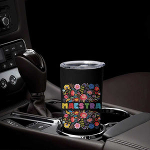 Maestra Bilingue Teacher Tumbler Cup Cinco De Mayo Spanish Mexican Teacher In Spansish TB10 (Copy) Print Your Wear