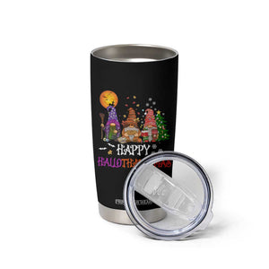 Happy Hallothanksmas Gnomes Fall Tumbler Cup Cute Gnome Fall Gift For Thanksgiving Halloween Christmas TB10 Print Your Wear