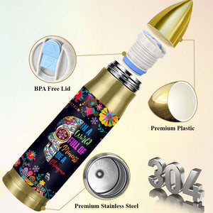 Personalized Chingona Bullet Tumbler Custom Name Latina Mexican Girl In A World Full Of Princesses Be A Chingona TB10 Print Your Wear