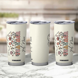 Personalized Teacher Appreciation Gifts Tumbler Cup Custome Name Back to School Thank You Christmas Gift Bulk TB10 Print Your Wear