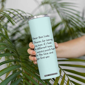 Funny Boss Gifts for Women Skinny Tumbler Bosses Day Funny Boss Lady Gift Ideas TB10 Print Your Wear
