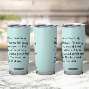 Funny Boss Gifts for Women Tumbler Cup Bosses Day Funny Boss Lady Gift Ideas TB10 Print Your Wear