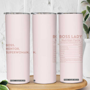 Boss Gifts for Women Skinny Tumbler Boss Lady Mentor Superwoman Christmas Birthday Gift TB10 Print Your Wear