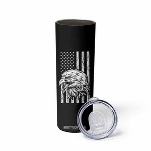 The Legend Has Retired Skinny Tumbler Goodbye Present Farewell Gifts For Coworker Eagle US Flag TB10 Print Your Wear