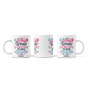 42th Birthday Gifts For Women Coffee Mug Making The World A Better Place Since 1984 TB10 Print Your Wear