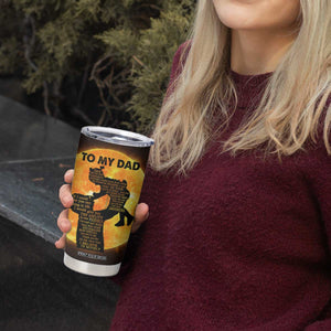 Dad Gifts From Daughter Tumbler Cup Fathers Day Girl Dad TB10 Print Your Wear