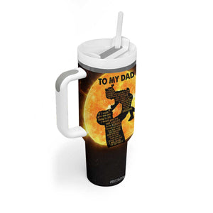 Dad Gifts From Daughter Tumbler With Handle Fathers Day Girl Dad TB10 Print Your Wear