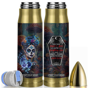 Sugar Skull Bullet Tumbler Sugar And Spice Gift For Women Girls TB10 Multicolor Print Your Wear