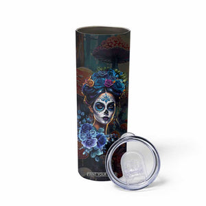 Sugar Skull Skinny Tumbler Sugar And Spice Gift For Women Girls TB10 Print Your Wear