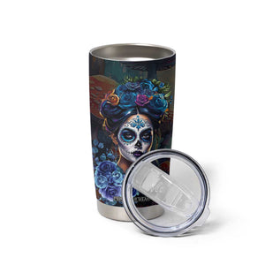Sugar Skull Tumbler Cup Sugar And Spice Gift For Women Girls TB10 Print Your Wear