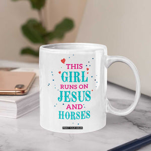 Christian Gifts For Horse Lover Coffee Mug Horse Gifts For Girls Teenage Daughter Sister Friends Bestie Niece TB10 Print Your Wear