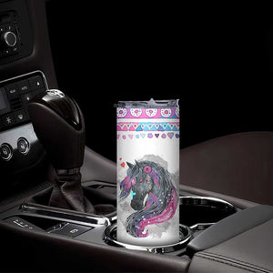Christian Gifts For Horse Lover Skinny Tumbler Horse Gifts For Girls Teenage Daughter Sister Friends Bestie Niece TB10 Print Your Wear