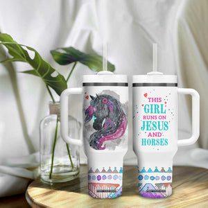 Christian Gifts For Horse Lover Tumbler With Handle Horse Gifts For Girls Teenage Daughter Sister Friends Bestie Niece TB10 Print Your Wear