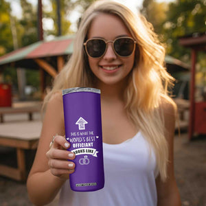 Groomsmen Proposal Gift Skinny Tumbler This Is What An Awesome Officiant Looks Like Bride Groom Thank You TB10 Print Your Wear